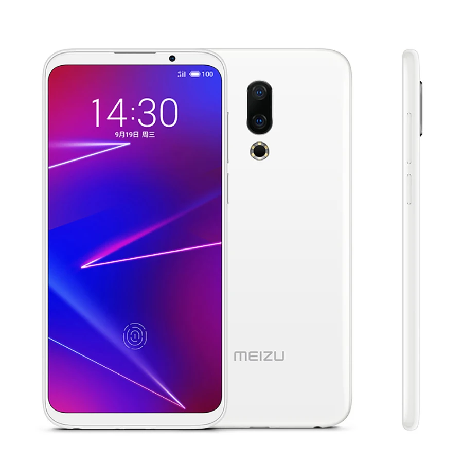 Новый оригинальный Meizu 16 Новый мобильный телефон 6 "Snapdragon 710 Octa core 6 ГБ оперативная память 64 Гб/12 Встроенная 20MP распознавания отпечатков пальц