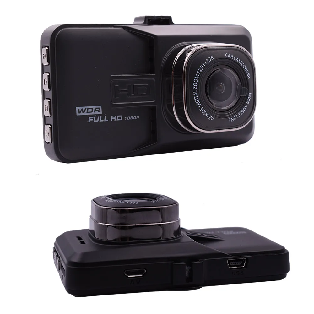 3 &quotрегистраторы Видеорегистраторы для автомобилей Камера Full HD 1080 P Двойной
