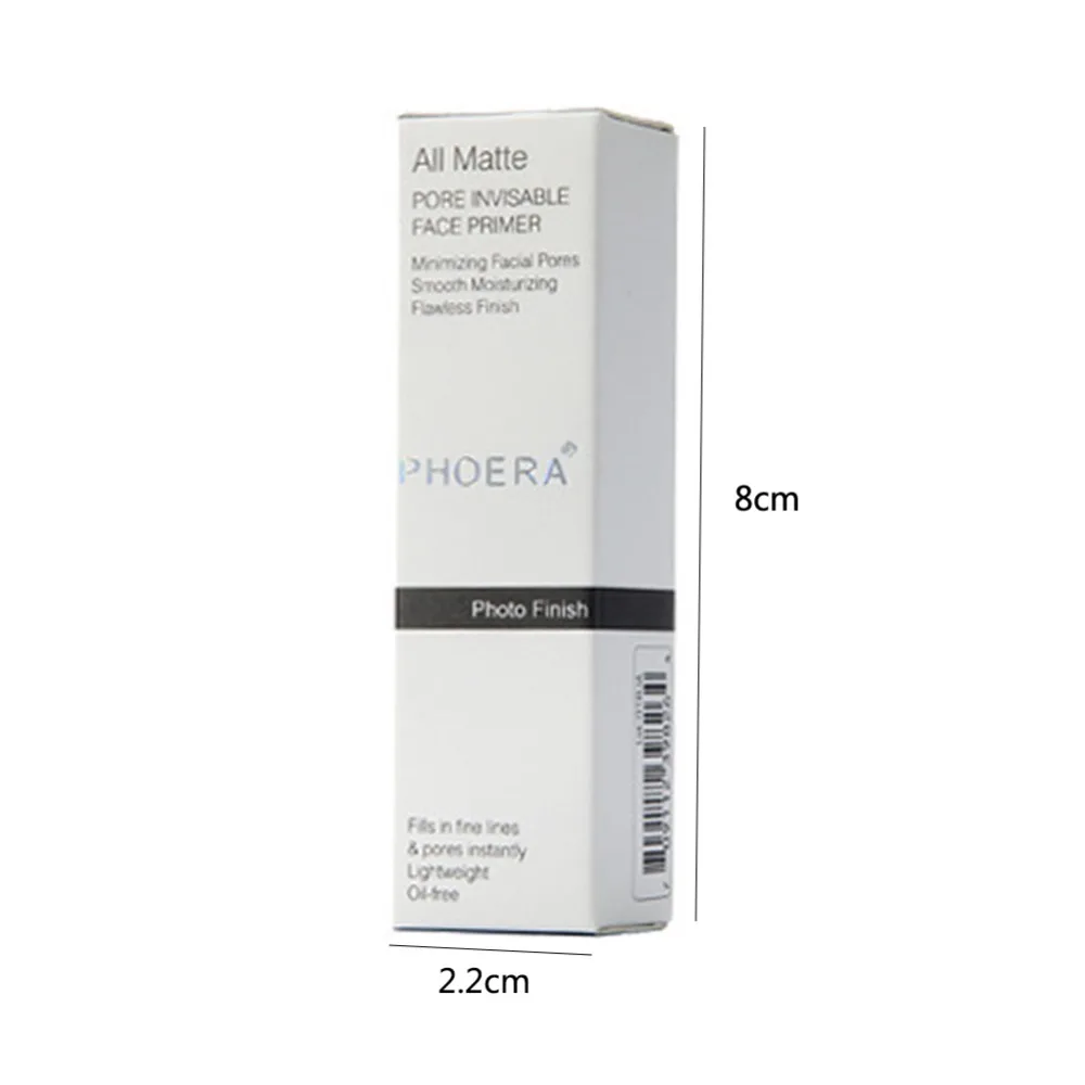 PHOERA все матовый пор Invisable Face Primer поры лица гладкой Увлажняющий отделка кожей