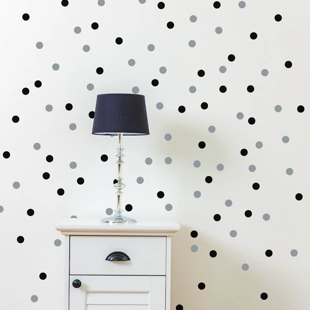 120/70 PCS Polka Dot Wall Sticker Removable Wall Decal Eco Friendly