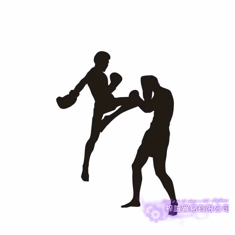 Muay Thai MMA Наклейка на стену наклейка бесплатные боевые постеры виниловые наклейки