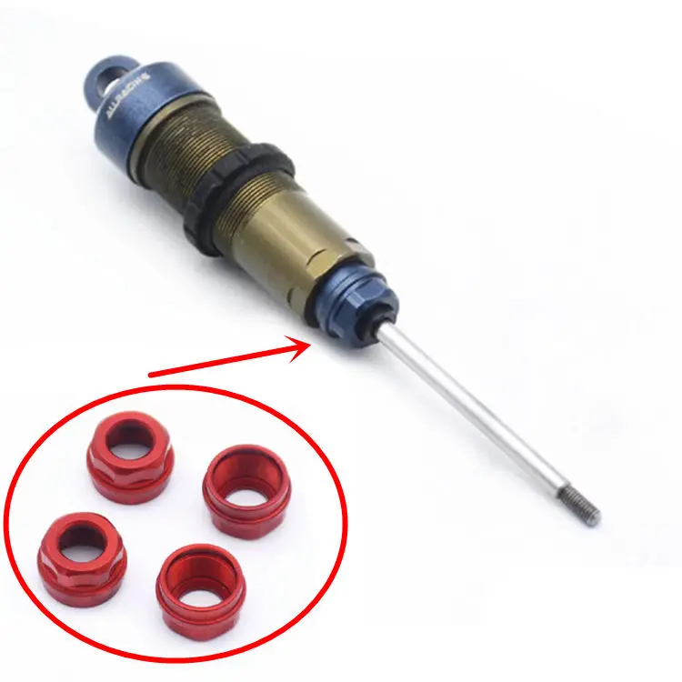 

CNC Alloy Shock Absorbers Bottom Cover Lower Cover for 1/8 Tekno MT410 EB48.3 RC Car Upgrade Parts 4pcs/set