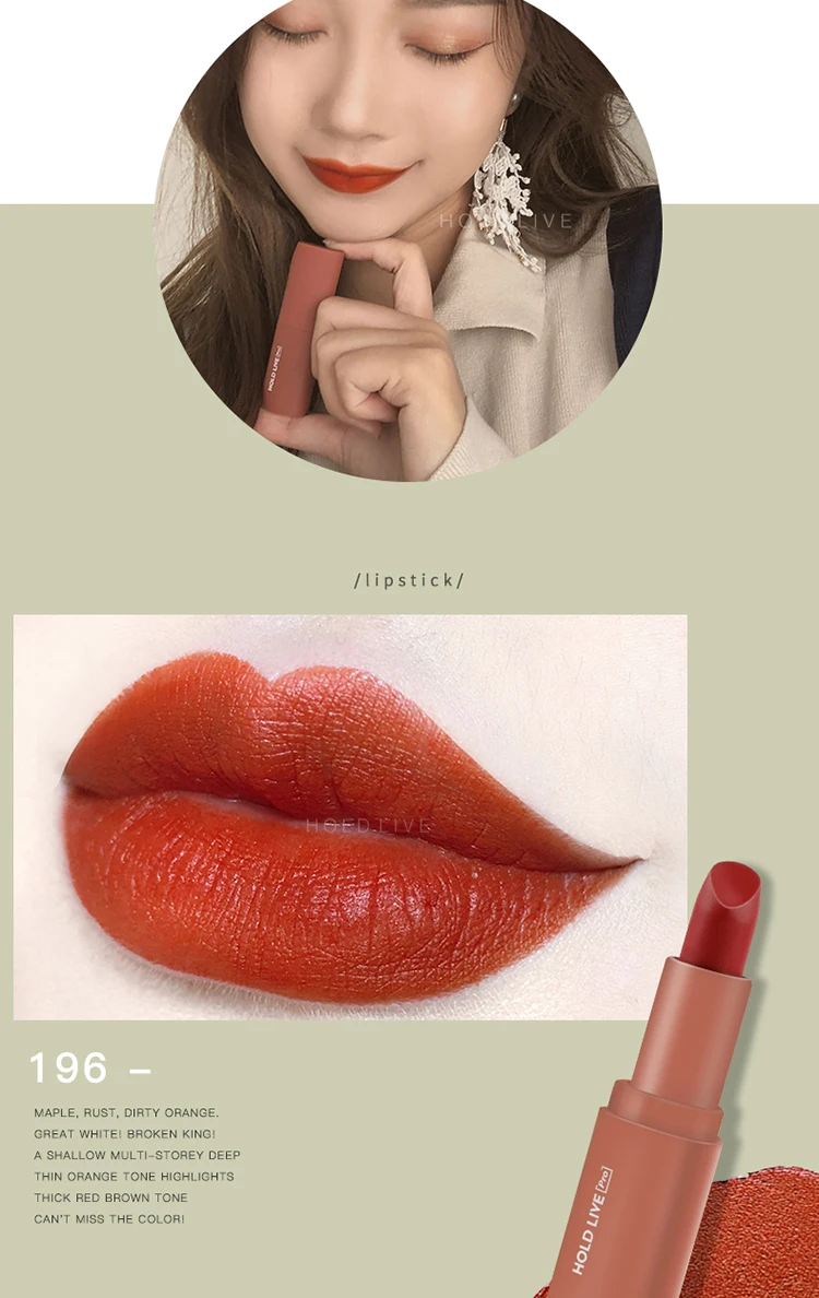 Brand HOLDLIVE 5Pcs Velvet Matte Lipstick Set (14)
