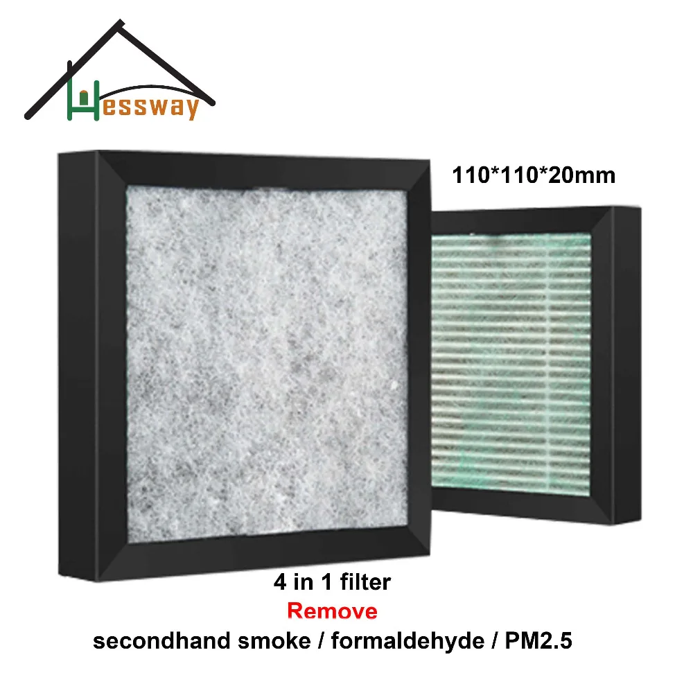 4 in 1 Filter Remove secondhand smoke Formaldehyde PM2.5 Air Purifier
