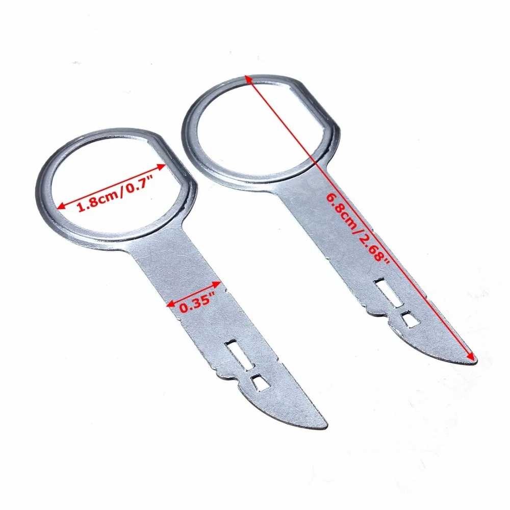 2 pcs Premium Auto Car Stereo Radio Panel Removal Tools for Audi Mercedes Be SGH 