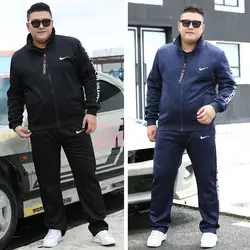 Спортивный костюм для мужчин just break do it Fat плюс размеры 8XL 9XL спортивная одежда куртка брюки для девочек 2 шт. наборы ухода за кожей пот