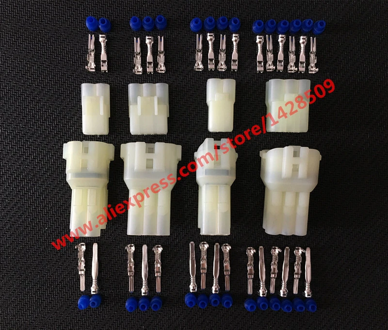 4 Sets 2/3/4/6 Pin Sumitomo Hm And Mt Series (sumitomo 090 Connector