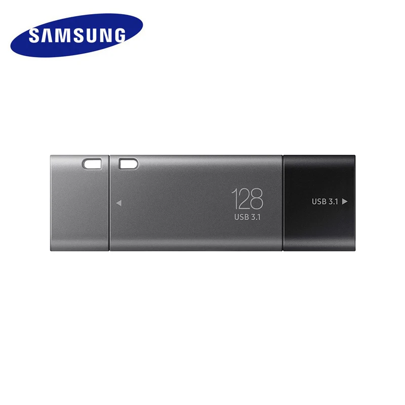 Samsung USB 3,1 Флешка 128 ГБ Скорость до 300 МБ/с. памяти флешки Тип C USB дуэт ручка привод для ноутбуков и мобильного телефона