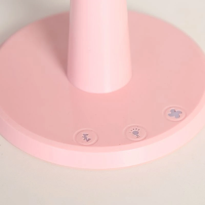 Настольный вентилятор цветные bluetooth-колонки лампа с воздушным охлаждением Usb перезаряжаемая Регулируемая скорость портативный домашний