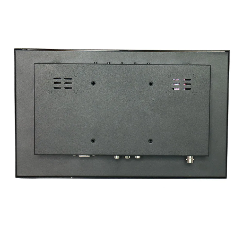 12 Inch 16:9 Mini TFT LCD HDMI HD Metal Case Monitor Screen 1366x768 Resolution with HDMI VGA BNC AV Input for PC Display CCTV