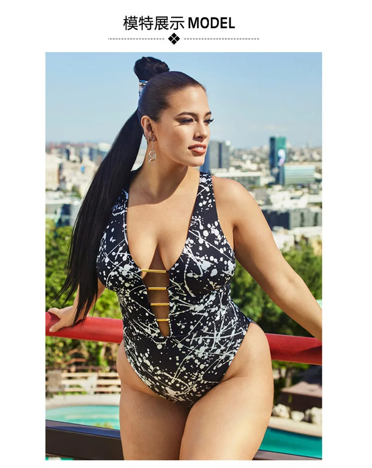 2018 Gaya Amerika One Piece Swimsuit Wanita Hitam Telanjang Wanita Gemuk Seksi Pantai Baju Renang Wanita Satu Potong Pakaian Aliexpress