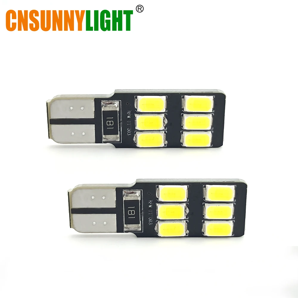 

CNSUNNYLIGHT T10 W5W LED Car Canbus Parking Light Clearance Bulbs Trunk Door Dome Light for Mercedes Benz GLK300/350/400/500/550