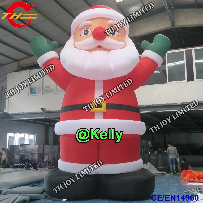 

free air shipping 6m 20ft high giant inflatable santa model inflatable santa claus for Christmas, advertising inflatable cartoon