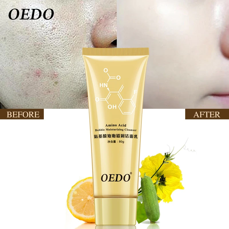 

Amino Acid Bubble Moisturizing Facial Pore Cleanser Face Washing Product Face Skin Care Anti Aging Wrinkle treatment Cleansing