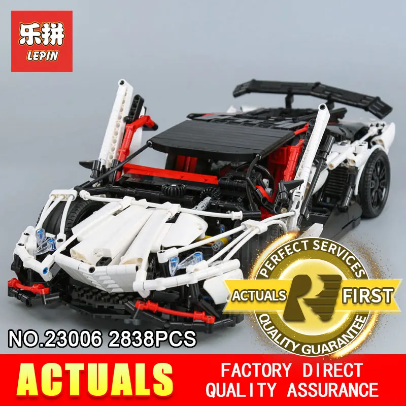 

Lepin 23006 2838Pcs Genuine MOC Technic Series The Hatchback Type R Set Building Blocks Bricks Educational Toys Boy Gifts Model