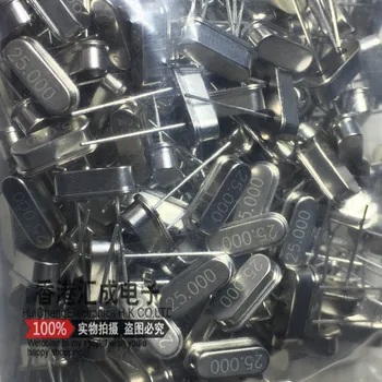 

25MHZ 25.000 25.000MHZ 25.00MHZ HC-49S DIP2 crystal New Original