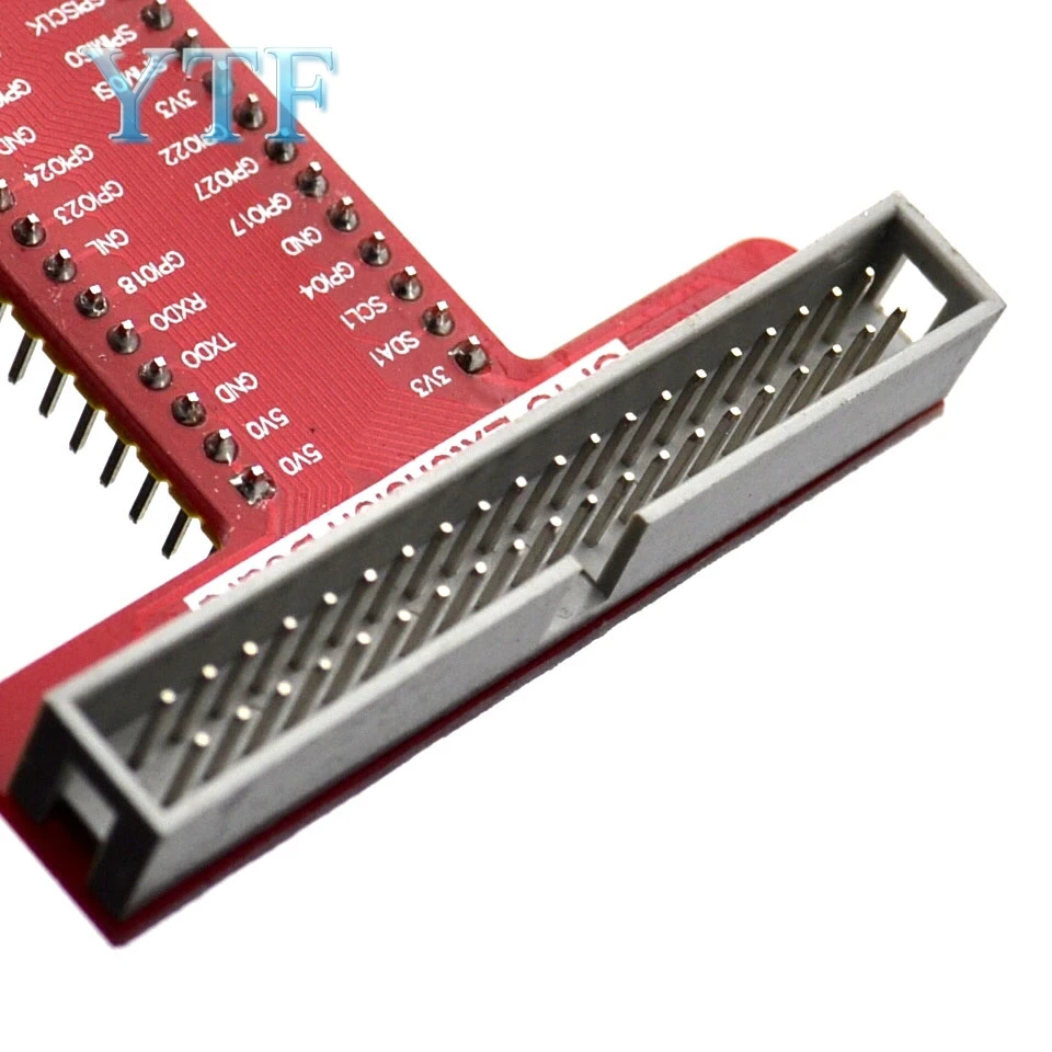 Akcesoria Raspberry Pi 3B +/4B karta rozszerzenia GPIO typu T kabel 40P 2 Akcesoria Raspberry Pi 3B +/4B karta rozszerzenia GPIO typu T kabel 40P 2