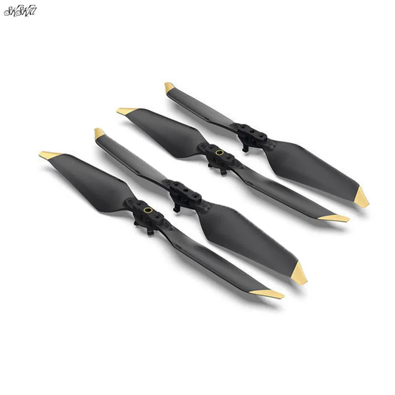 

2 Pairs Gold Platinum 8331 Propellers Low Noise Quick Release For DJI Mavic Pro Drone Accessories