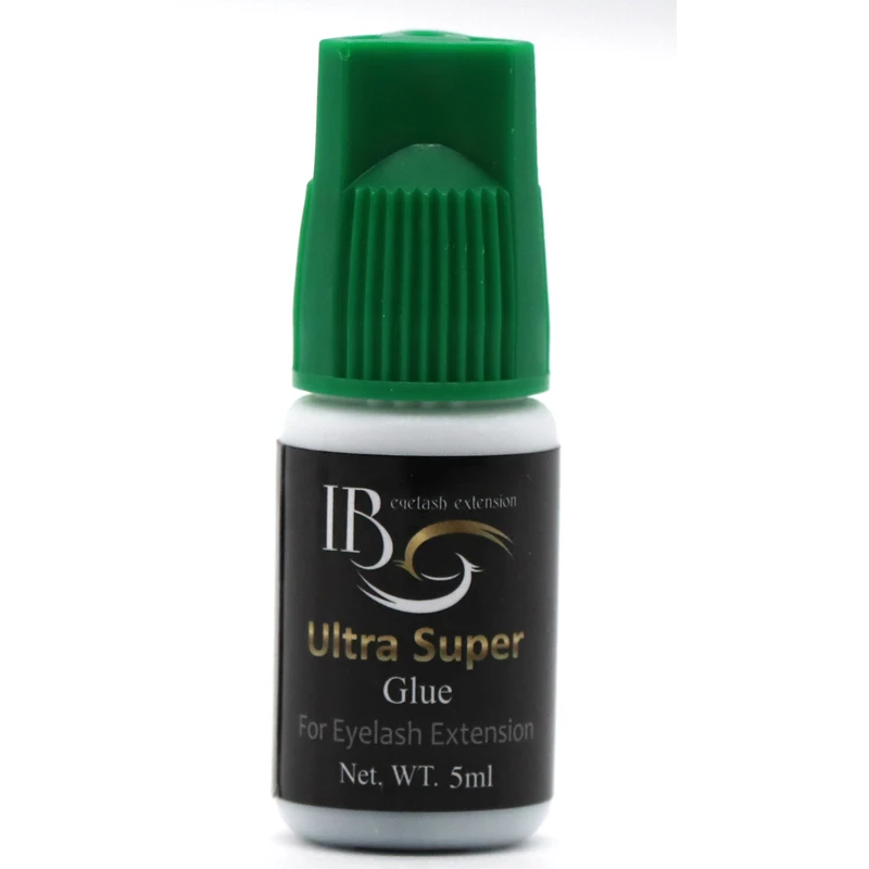 

I bottles Ultra super glue Green Cap I Beauty Glue For Eyelash Extension 5 ml 1-2 Second Fast Dry Glue With Free Shipping