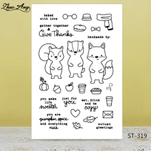 Cute squirrel Transparent silicone Stamp for DIY Scrapbooking/Photo Album Decorative Card Making Clear Stamps Supplies Cute squirrel Transparent silicone Stamp for DIY Scrapbooking/Photo Album Decorative Card Making Clear Stamps Supplies