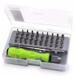 32 в 1 Reparatur Tool Kit Отвертка для ноутбука планшеты Универсальный точный сплав сталь прочный портативный