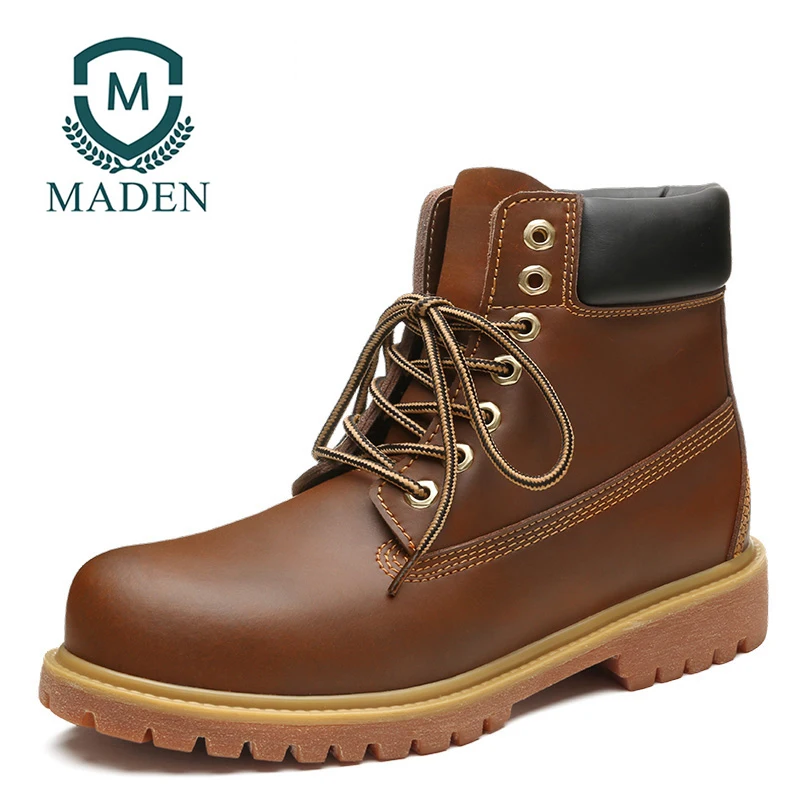 Lace toe Marrom Verde Alta Sapatos correspondência Homens top De Masculinos Botas Round Beeswax Up Maden All Cera Casual Tornozelo Nobuck Vintage 4qw1UBxO
