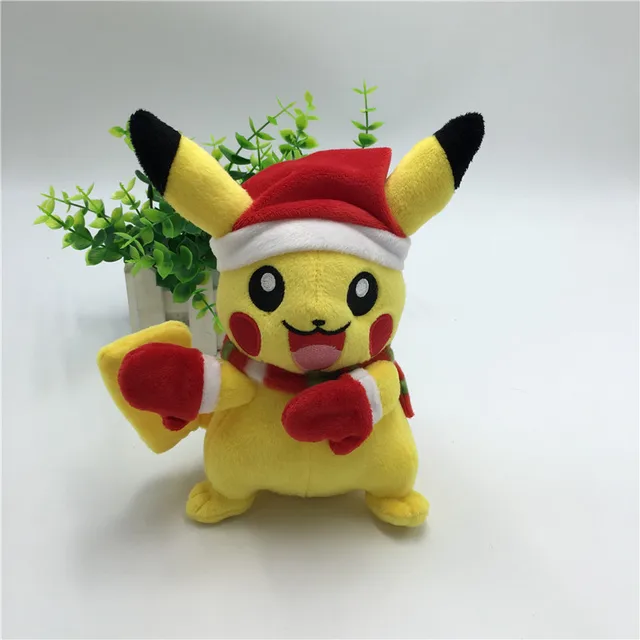 aliexpress com buy pikachu plush toys cosplay christmas apparel pikachu christmas