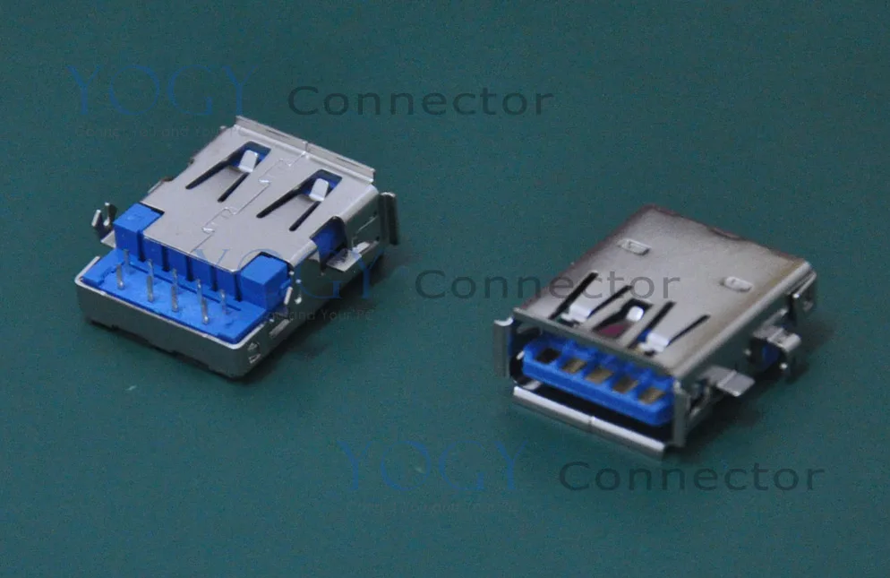 

(10pcs/lot) 17mm Female USB 3.0 Jack Connector fit for ASUS G74SX G74 G75VW Series and other laptop motherboard
