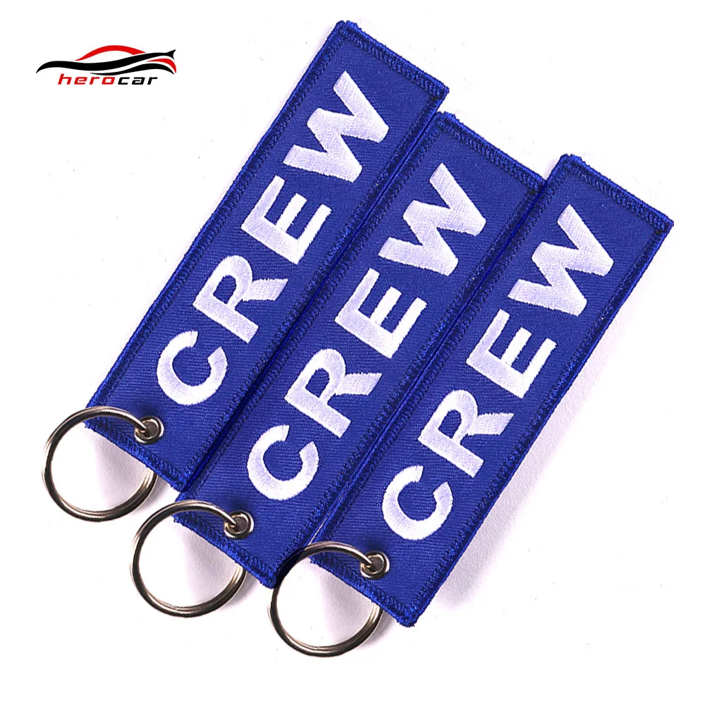 Motorcycle Keychain Blue Crew Keychain for Motorcycle Keychains