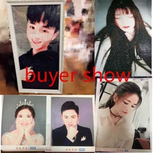 40*50 см на заказ Сделай Сам алмазная живопись вышивка крестиком Стразы персональная фотография полная квадратная дрель