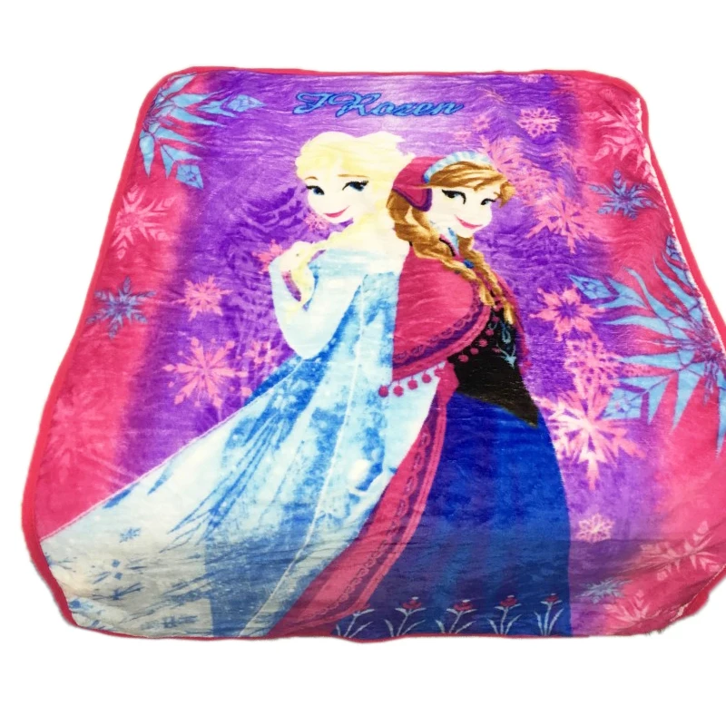 Disney Frozen Anna Elsa princess Thin Soft Flannel 70x100cm Pets Throw Blanket for Baby Boys Girls Gift on Plane travel