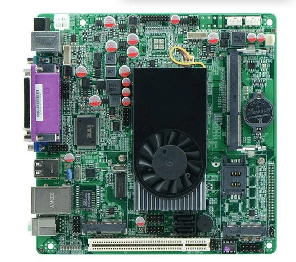 Atom D525 новейший планшетный ПК Intel Промышленная материнская плата для