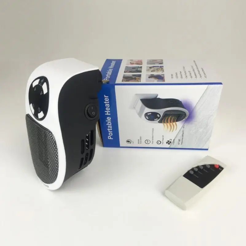 110-220V Outlet de pared Mini calentador de aire eléctrico potente soplador cálido FASTER STOFE STOFE RADIADOR HABITACIÓN 110-220V Outlet de pared Mini calentador de aire eléctrico potente soplador cálido FASTER STOFE STOFE RADIADOR HABITACIÓN