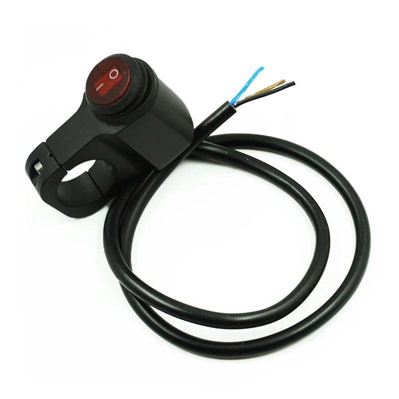 Interruptor de Montagem de Guidão de Motocicleta Interruptor de Montagem de Farol Botão do Botão Luz de Freio 12v à Prova Névoa D'água 22mm 7 - 8 10 High Quality Automóveis e motos
