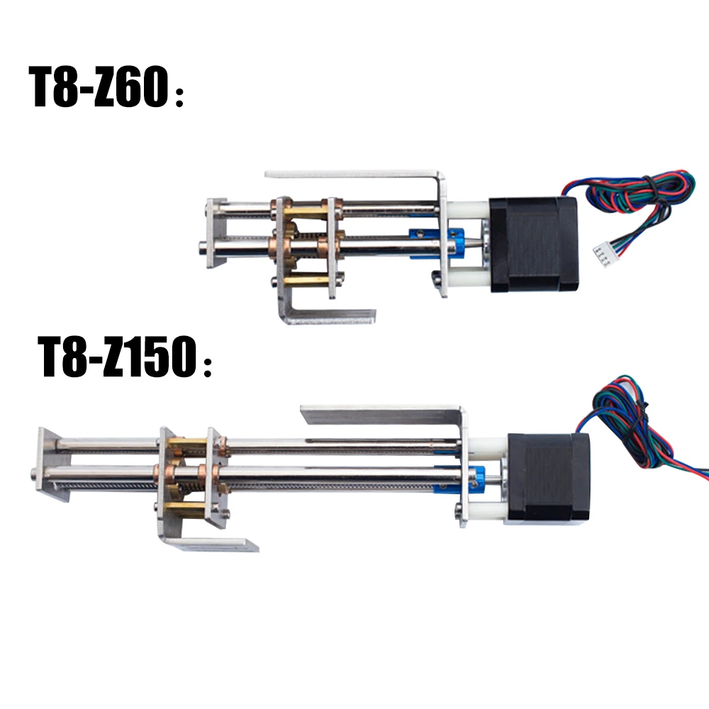 

KKMOON Stainless Steel Z Axis Slide Table Linear Motion Actuator Engraving Machine DIY Transmission Module Stepper Motor