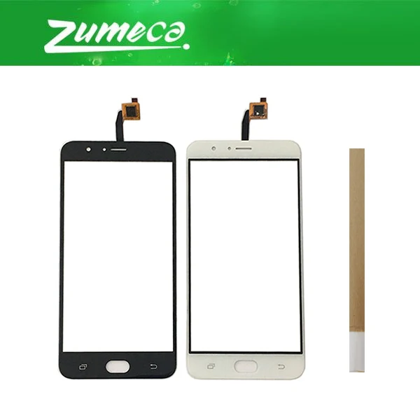 

High Quality 5.5 Inch For Vertex Impress Fortune Touch Screen Digitizer Touch Panel Lens Glass Black White Color With Tape