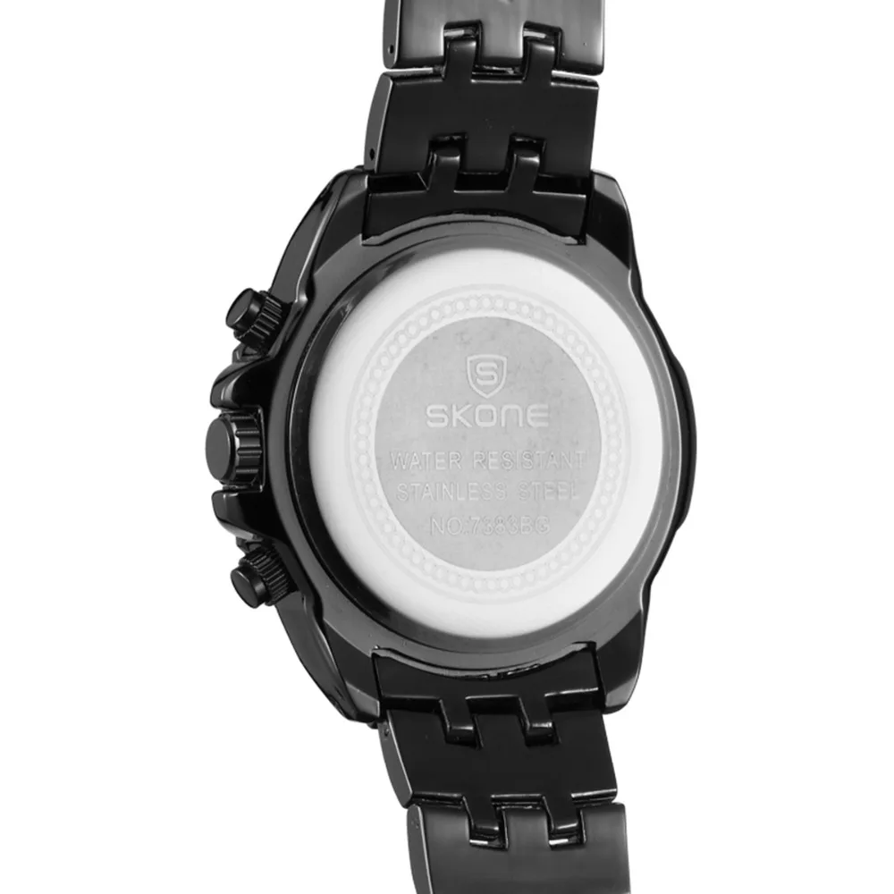 SKONE марка стимпанк мужские кварцевые часы военная бизнес relogio masculino montre homme Horloges