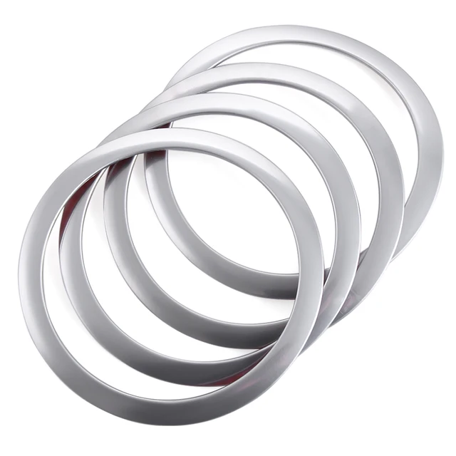 Cubierta de anillo de sonido para puertas de acero inoxidable, accesorios de coche para BMW F30, F34, F35, 316, 318, 320, 328, 325, 3GT, 2004-2009 Cubierta de anillo de sonido para puertas de acero inoxidable, accesorios de coche para BMW F30, F34, F35, 316, 318, 320, 328, 325, 3GT, 2004-2009