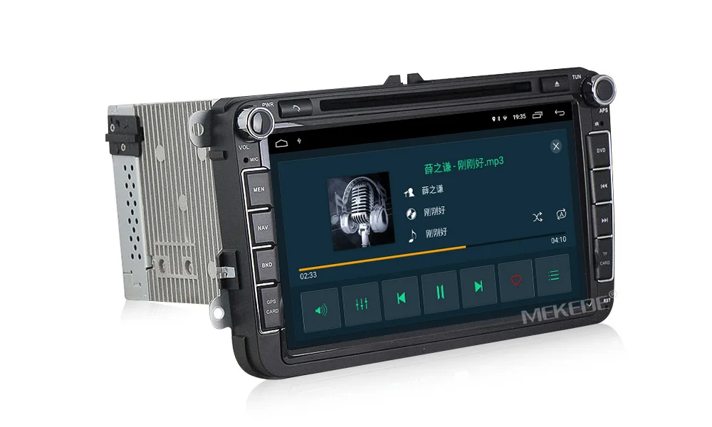 Flash Deal 4G wifi BT MEKEDE Octa 8 Core Android 9.1 2G RAM 32GB ROM 8inch 2 Din Car DVD GPS Navi Radio Player For VW Skoda Octavia 2 20