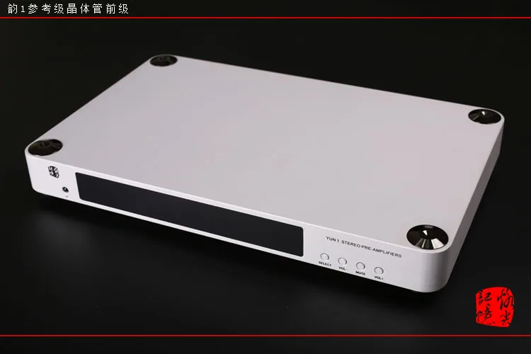 Nobsound High End Ref Pre-Amplifier Stereo HiFi Transistor Preamp With 3 Input Remote Control and LCD Display For Home Audio
