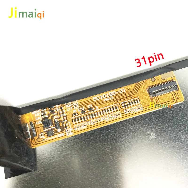 31pin ЖК-экран матричный SC101BS-31 для 10,1 ''дюймов MTK 6580 четырехъядерный внутренний ЖК-дисплей Панель модуль стекло объектив SQ101B331M-D9401