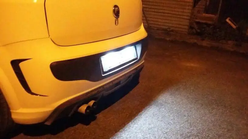 Для Alfa Romeo 147 156 159 166 Giulietta Mito GT Spider MiTo светодиодные номерные знаки автомобильные