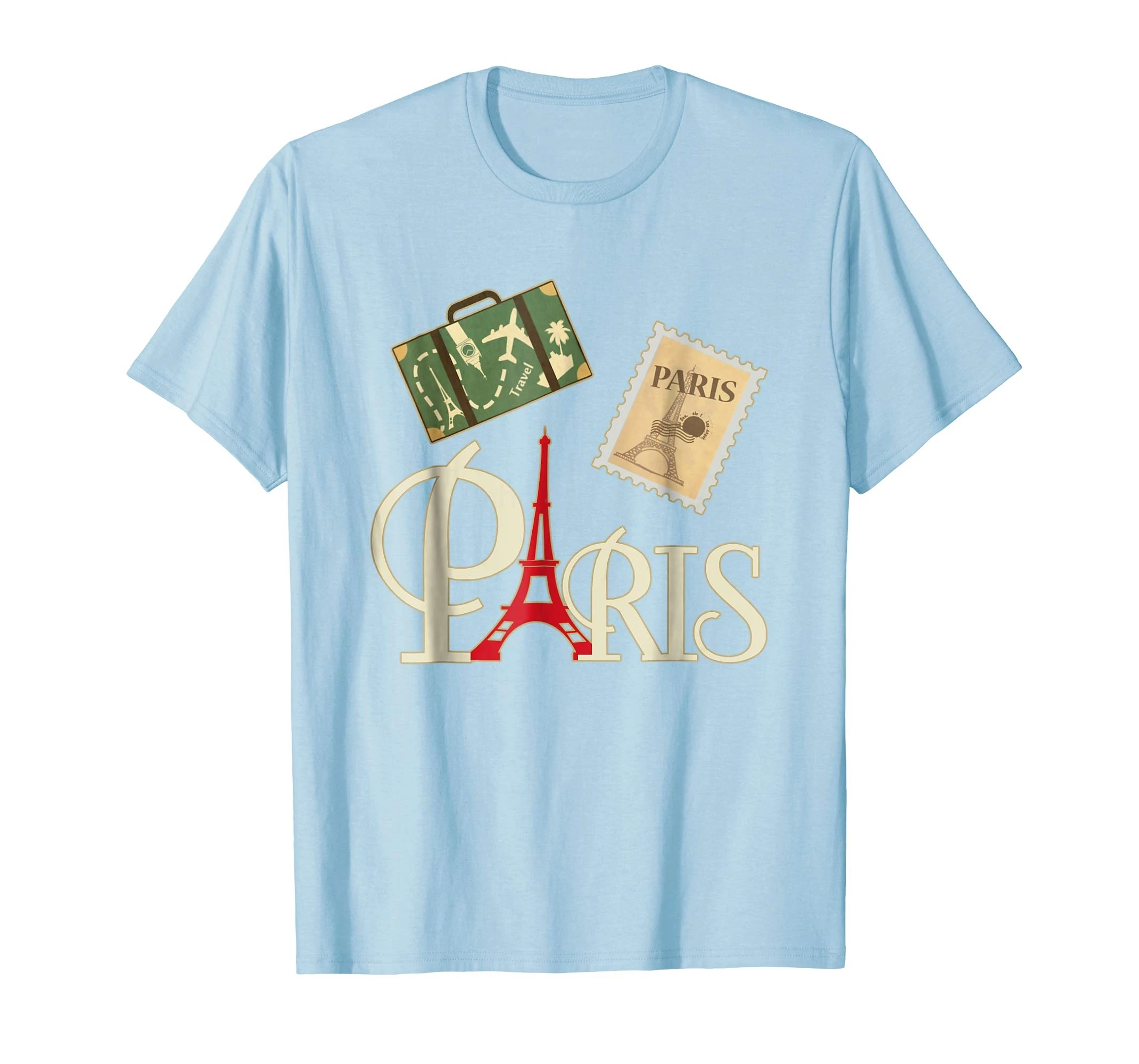 I Love Paris T Shirt French Vintage Souvenir For Traveler Summer