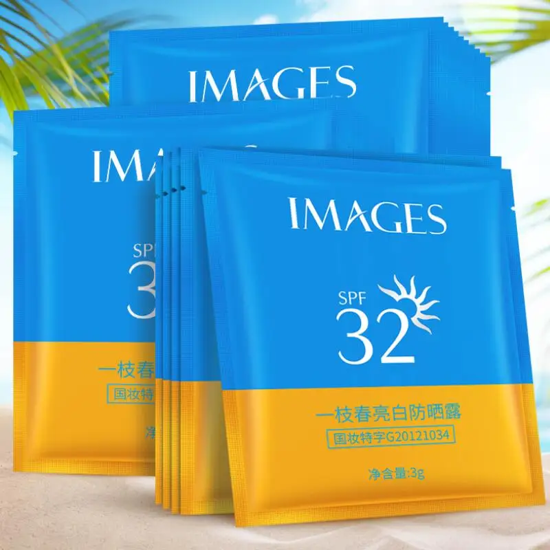6pcs SPF32+ Sunscreen Cream Isolation UV Sunblock Body Concealer Water Resistant Oil Control | Красота и здоровье