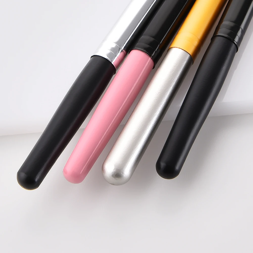 4 цвета основа для лица кисть алюминиевая ручка косметические кисти для макияжа инструменты