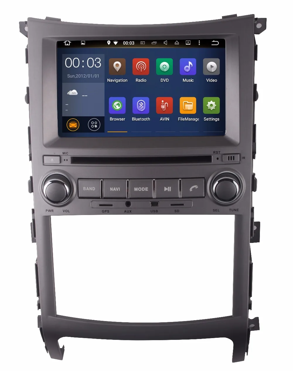 Top 2018 7inch 4G LTE 1024*600 octa core Android 8.0! car multimedia DVD player Radio GPS FOR HYUNDAI VERACRUZ / IX55 2006 2015-2016 2