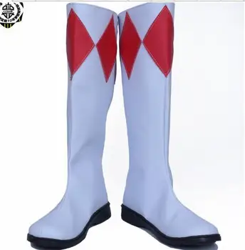 

Cosplay Boot Shoes High Boots Cosplay For Zyuranger Tyranno Ranger Geki Unisex Halloween Superhero Props Accessories Cosplay