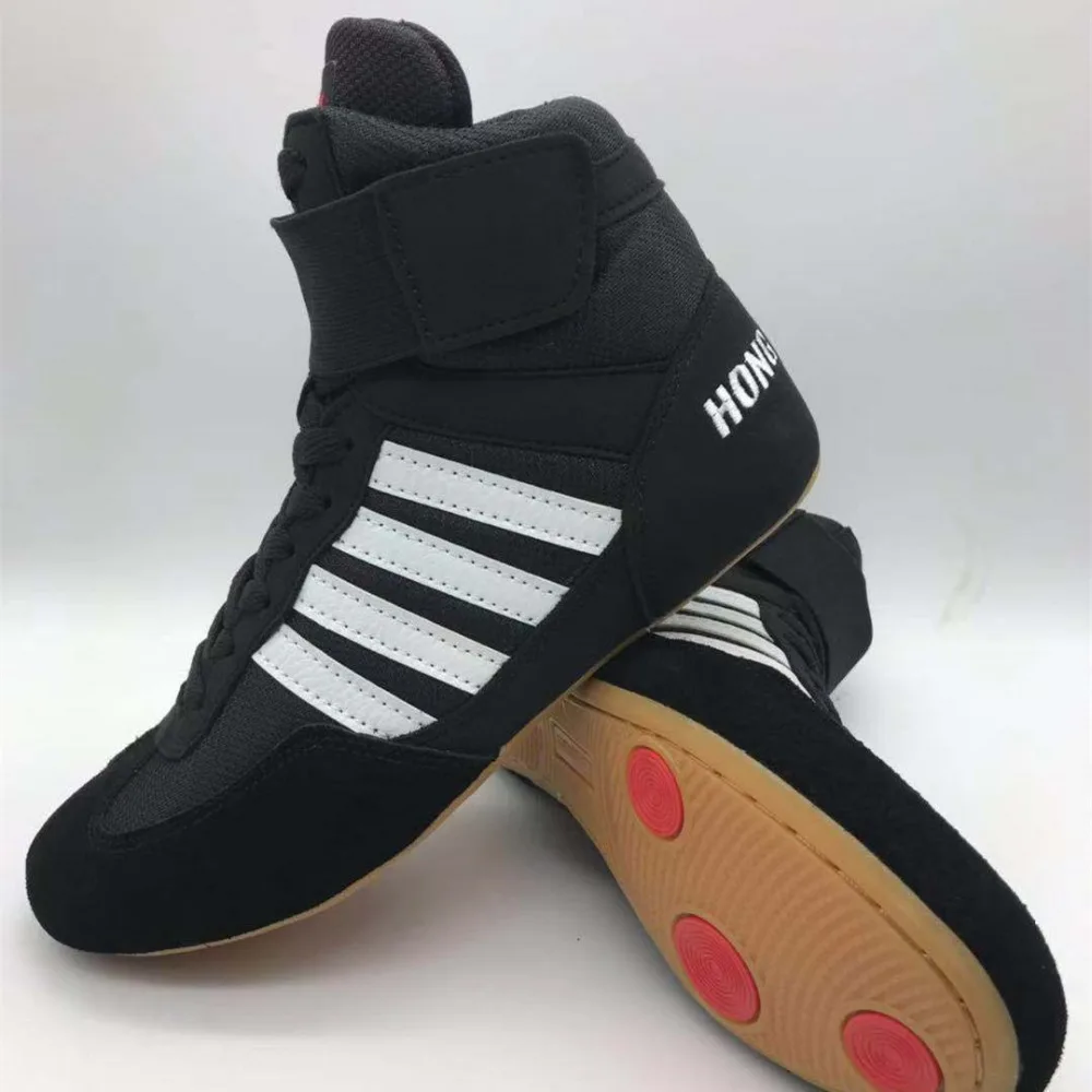 المهنية الملاكمة أحذية مصارعة المطاط تسولي تنفس القتالية حذاء رياضية Scarpe مربعا أومو حجم 36-46 المهنية الملاكمة أحذية مصارعة المطاط تسولي تنفس القتالية حذاء رياضية Scarpe مربعا أومو حجم 36-46