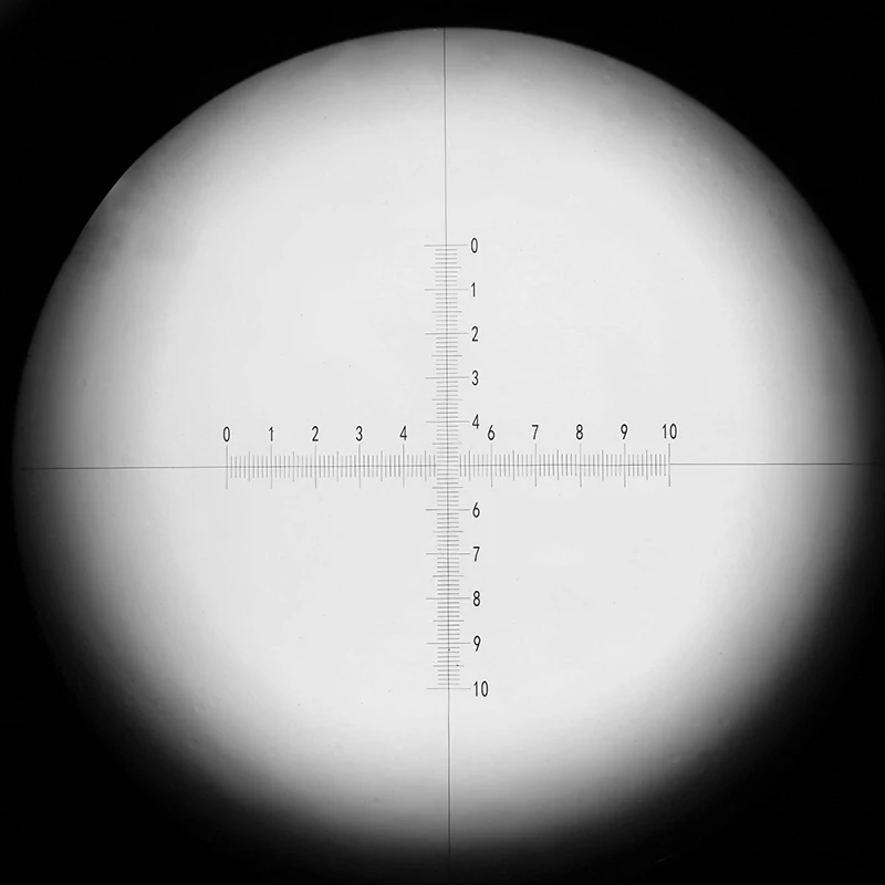 

Eyepiece Micrometer Cross Ruler Scale DIV 0.1mm Calibration with Different Diameters for Olympus Nikon Leica Zeiss Microscope