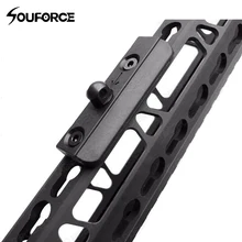 25 см длина салазок 20 мм подставка для ружья для Keymod рельсовая система подходит подставка для ружья ствольная накладка Пикатинни рельс аксессуары